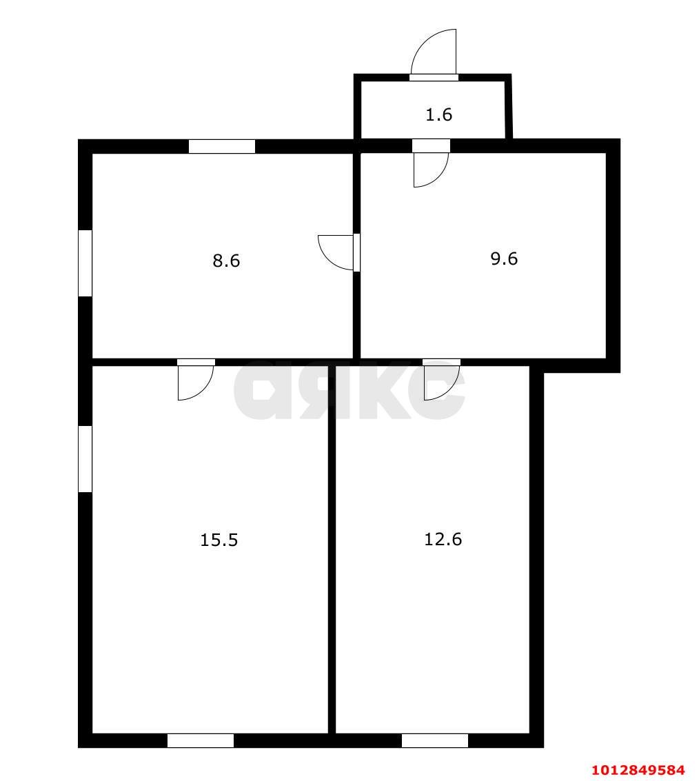 Фото №12: Дом 95&nbsp;м² + 3&nbsp;сот., 1&nbsp;эт. - Краснодар, Центральный внутригородской округ, мкр. Дубинка, ул. КИМ, 67