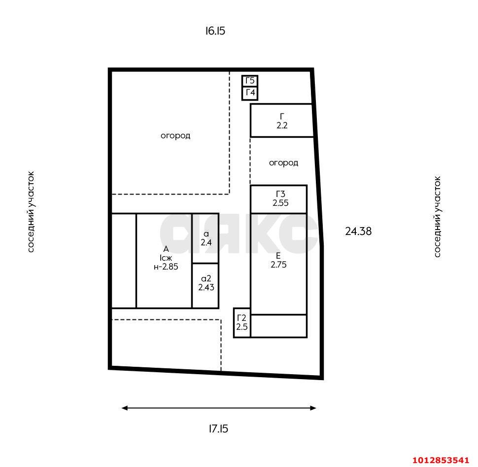 Фото №17: Дом 57&nbsp;м² + 4.62&nbsp;сот., 1&nbsp;эт. - Краснодар, Центральный внутригородской округ, мкр. Черёмушки, ул. 2-я Заройная