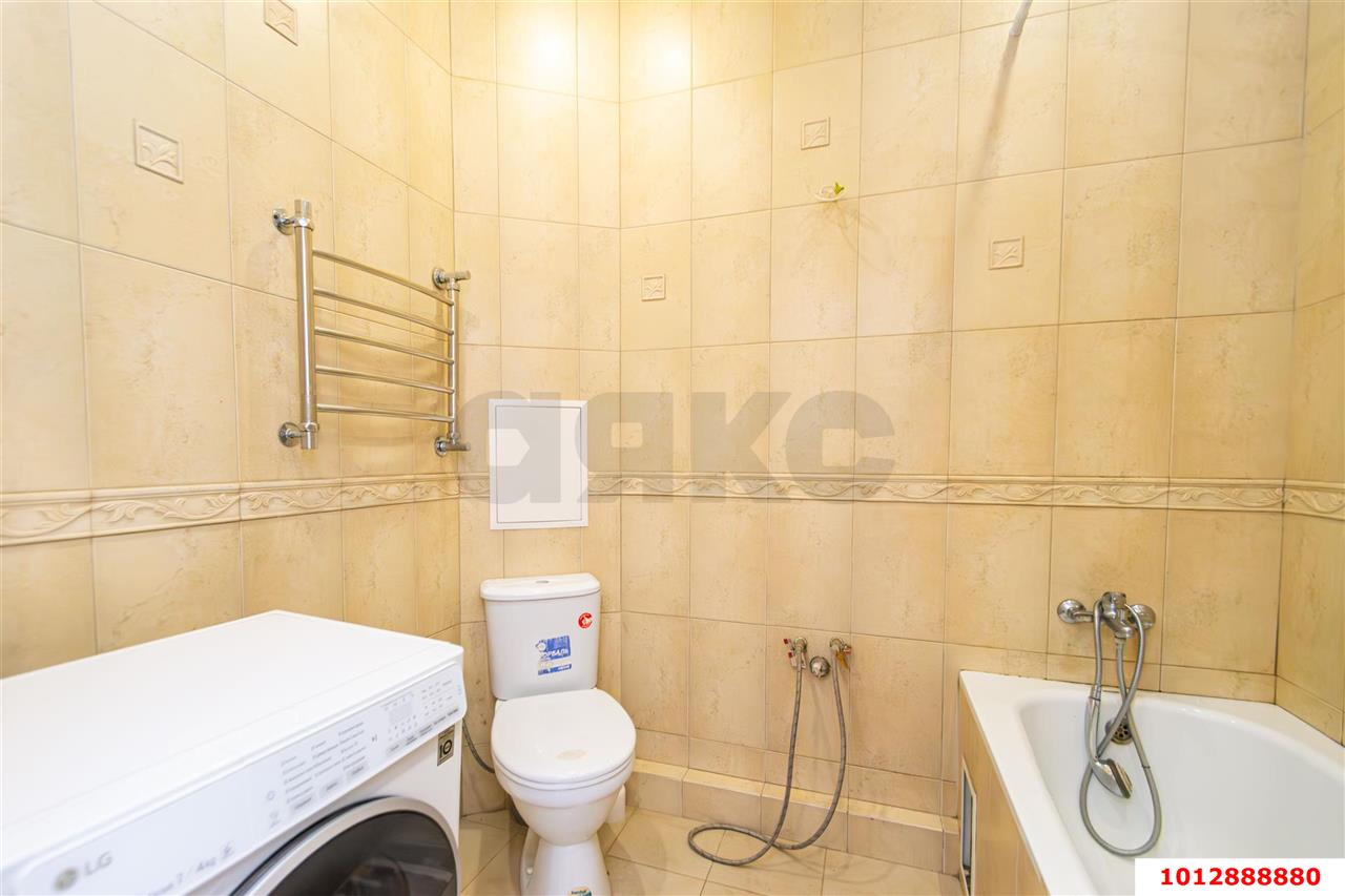 Фото №6: 1-комнатная квартира 39&nbsp;м², 5/6&nbsp;эт. - Краснодар, мкр. Прикубанский внутригородской округ, ул. Кирилла Россинского, 69