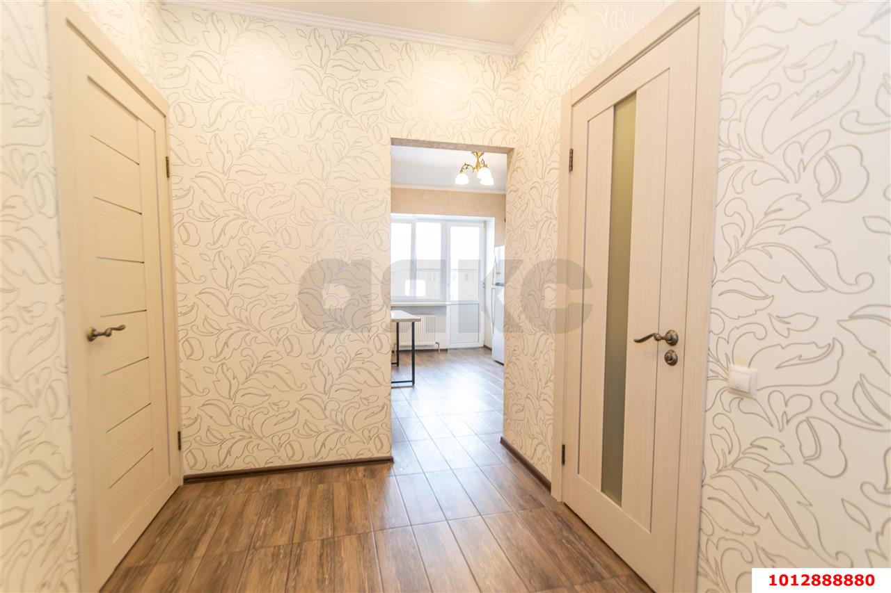 Фото №5: 1-комнатная квартира 39&nbsp;м², 5/6&nbsp;эт. - Краснодар, мкр. Прикубанский внутригородской округ, ул. Кирилла Россинского, 69