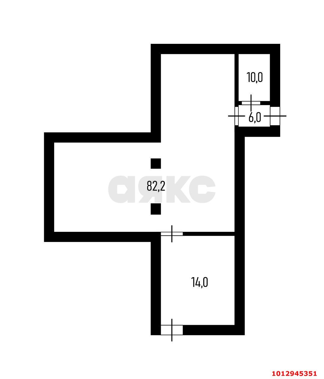 Фото №1: Торговое помещение 113&nbsp;м², 1/2&nbsp;эт. - Краснодар, Карасунский внутригородской округ, мкр. Хлопчато-бумажный Комбинат, ул. Сормовская, 7