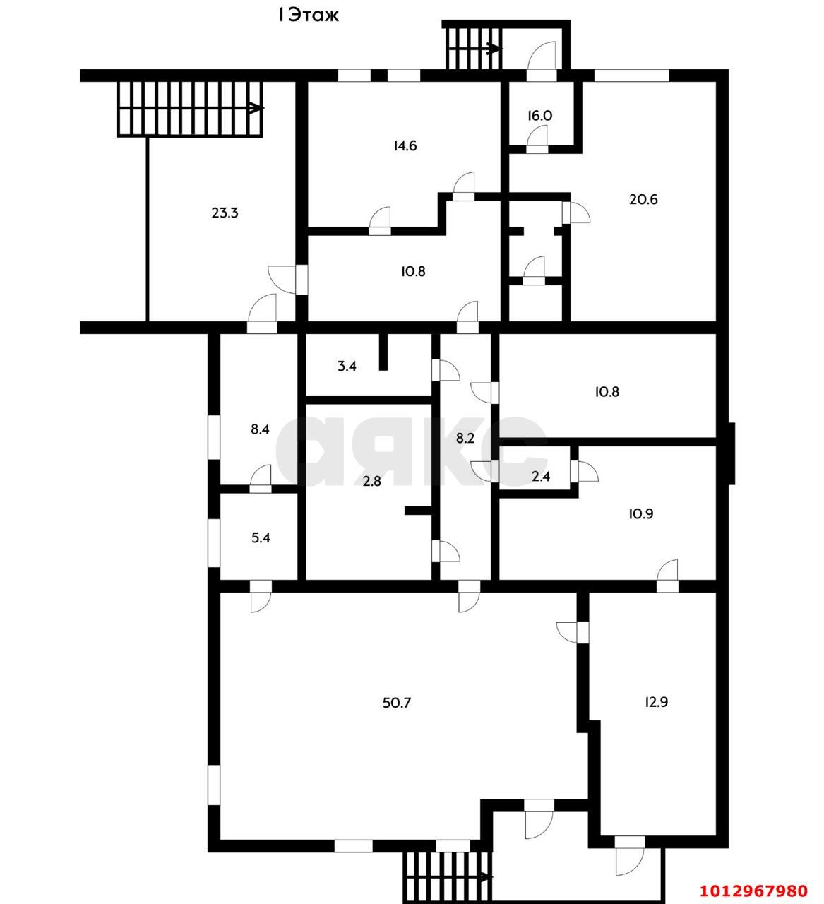 Фото №10: Отдельное здание 638&nbsp;м², 3&nbsp;эт. - Ленина, мкр. Карасунский внутригородской округ, ул. Ореховая, 25