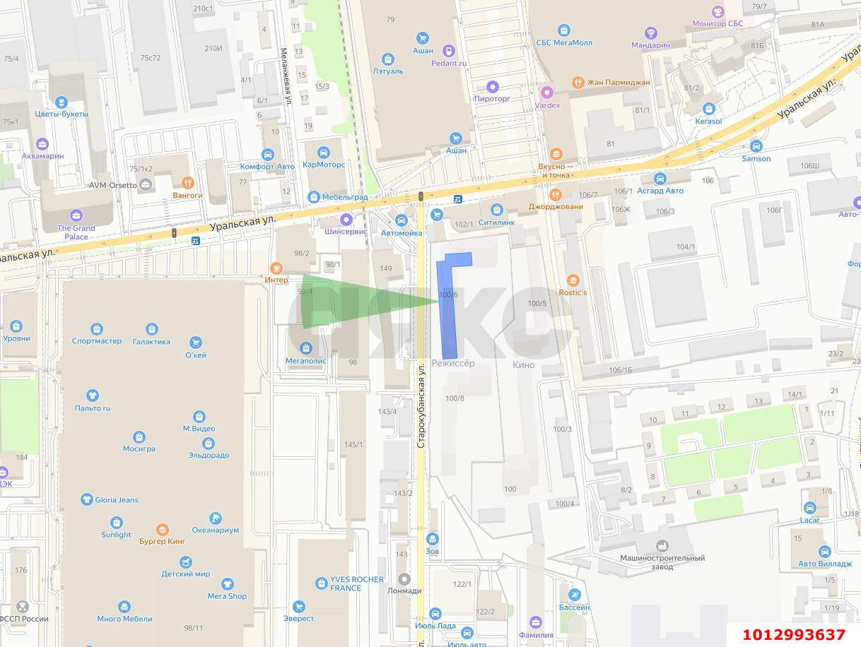 Фото №12: 1-комнатная квартира 37&nbsp;м², 6/21&nbsp;эт. - Краснодар, Карасунский внутригородской округ, Хлопчато-бумажный Комбинат, мкр. жилой комплекс Режиссёр, ул. Уральская, 100/8