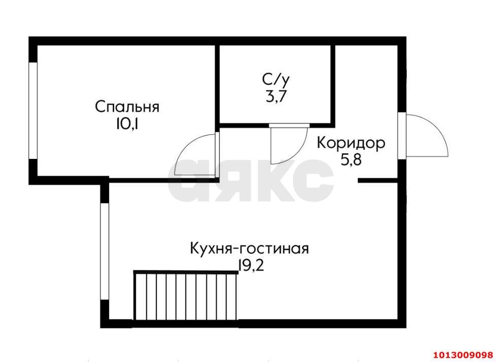 Фото №14: 3-комнатная квартира 67&nbsp;м², 5/5&nbsp;эт. - Краснодар, Прикубанский внутригородской округ, мкр. Музыкальный, ул. имени Сергея Есенина, 113