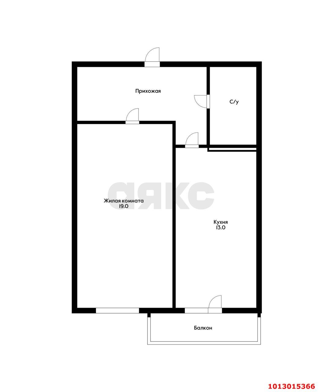 Фото №11: 1-комнатная квартира 45&nbsp;м², 3/17&nbsp;эт. - Краснодар, Прикубанский внутригородской округ, Музыкальный, ЖК Времена Года, мкр. имени Петра Метальникова, ул. Петра Метальникова, 5