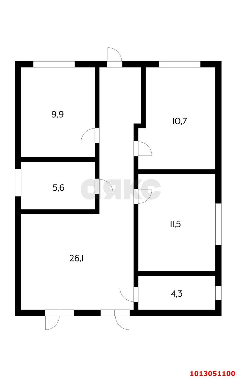 Фото №10: Дом 90&nbsp;м² + 4.5&nbsp;сот., 1&nbsp;эт. - Елизаветинская, Прикубанский внутригородской округ, ст Кубань-2, ул. Тихая, 6