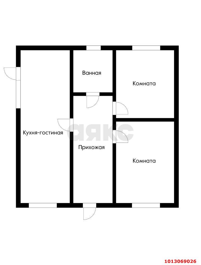 Фото №2: Дом 90&nbsp;м² + 4&nbsp;сот., 1&nbsp;эт. - Авиатор, мкр. Прикубанский внутригородской округ, ул. Тополиная, 30