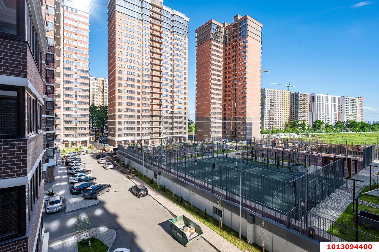 Фото №4: 3-комнатная квартира 56&nbsp;м², 19/24&nbsp;эт. - Краснодар, Прикубанский внутригородской округ, мкр. Парк Победы, ул. Героя Пешкова, 14к2