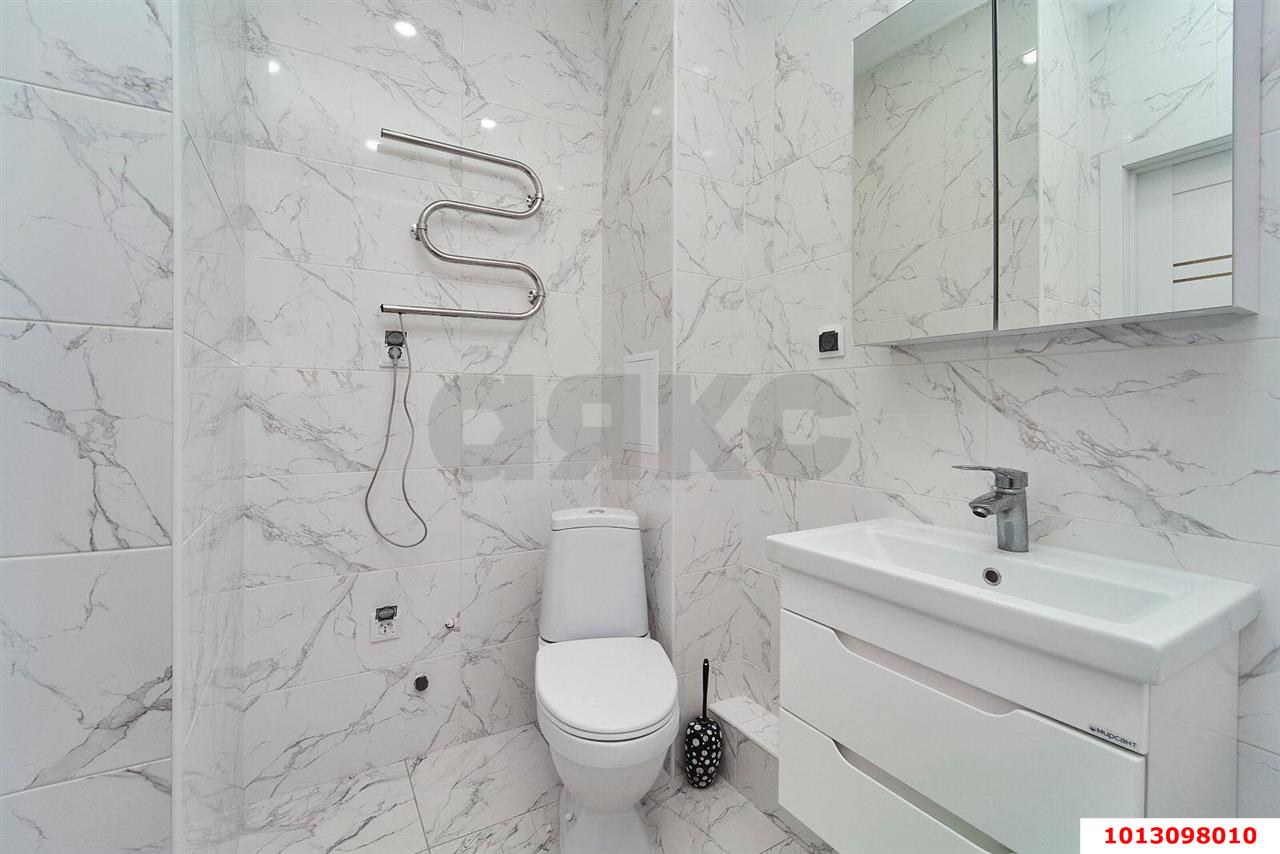 Фото №15: 1-комнатная квартира 54&nbsp;м², 2/17&nbsp;эт. - Краснодар, Прикубанский внутригородской округ, Любимово, мкр. квартал Доброта