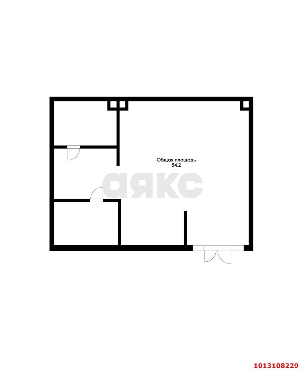 Фото №7: Торговое помещение 54&nbsp;м², 1/19&nbsp;эт. - Краснодар, Прикубанский внутригородской округ, мкр. жилой комплекс Ракурс, ул. имени Героя Ростовского, 8