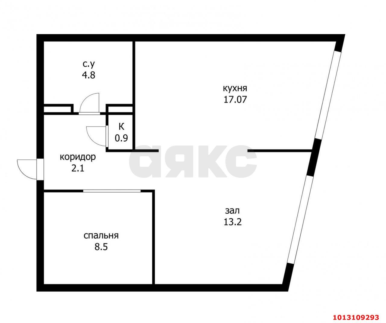 Фото №11: 1-комнатная квартира 47&nbsp;м², 14/24&nbsp;эт. - Краснодар, Карасунский внутригородской округ, мкр. ЖК Сказка Град, ул. имени В.Н. Мачуги, 166
