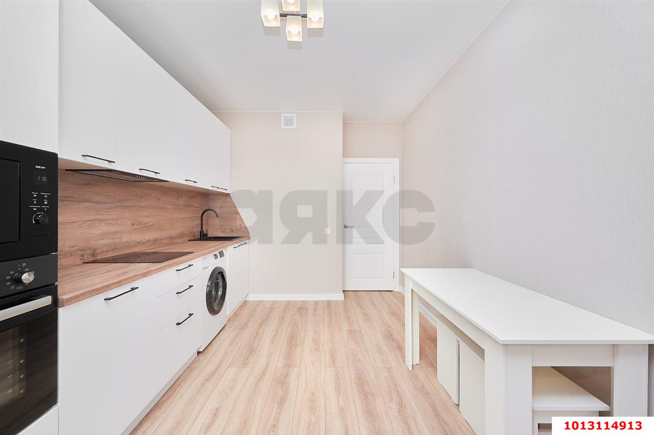 Фото №3: 1-комнатная квартира 38&nbsp;м², 13/16&nbsp;эт. - Краснодар, Прикубанский внутригородской округ, мкр. жилой комплекс Самолёт-2, ул. Западный Обход, 57к2