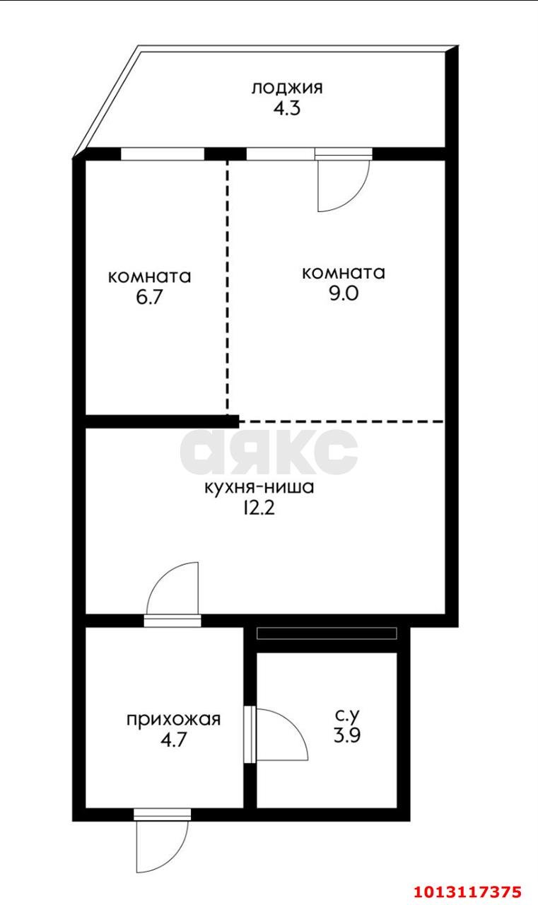 Фото №13: 1-комнатная квартира 36&nbsp;м², 16/16&nbsp;эт. - Краснодар, Прикубанский внутригородской округ, Россинского, мкр. жилой комплекс Red777, ул. Адмирала Крузенштерна, 5к1