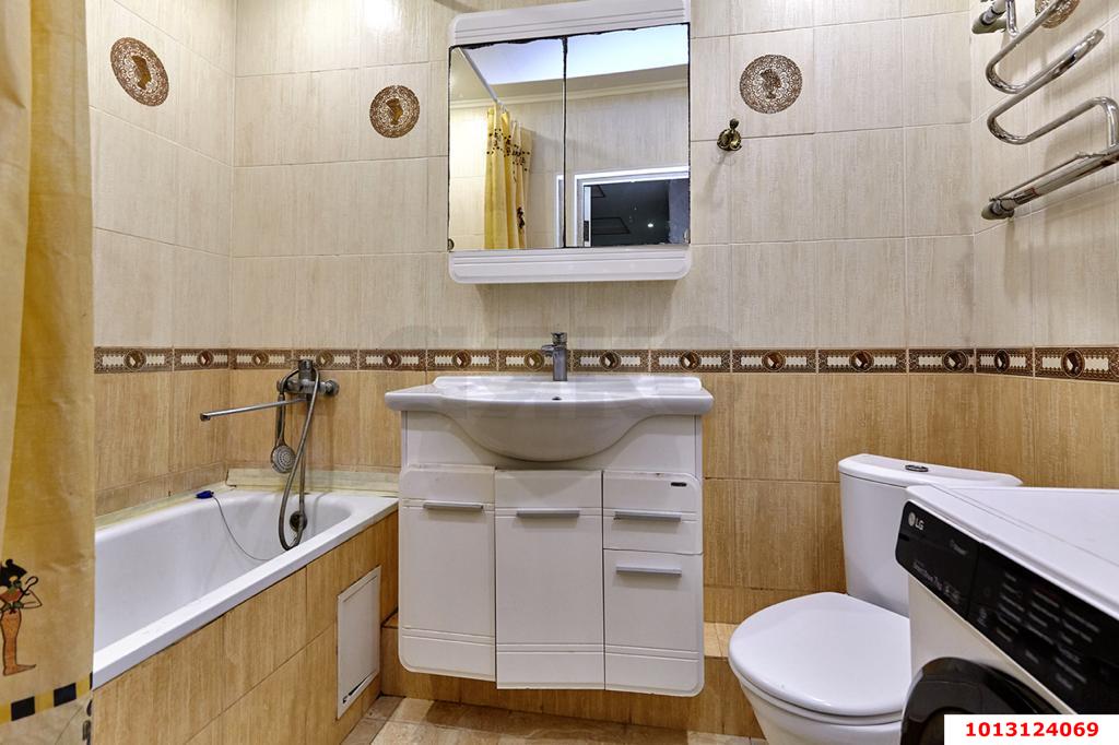 Фото №10: 3-комнатная квартира 65&nbsp;м², 7/17&nbsp;эт. - Краснодар, Прикубанский внутригородской округ, Музыкальный, ЖК Времена Года, мкр. имени Петра Метальникова, ул. Петра Метальникова, 5к1