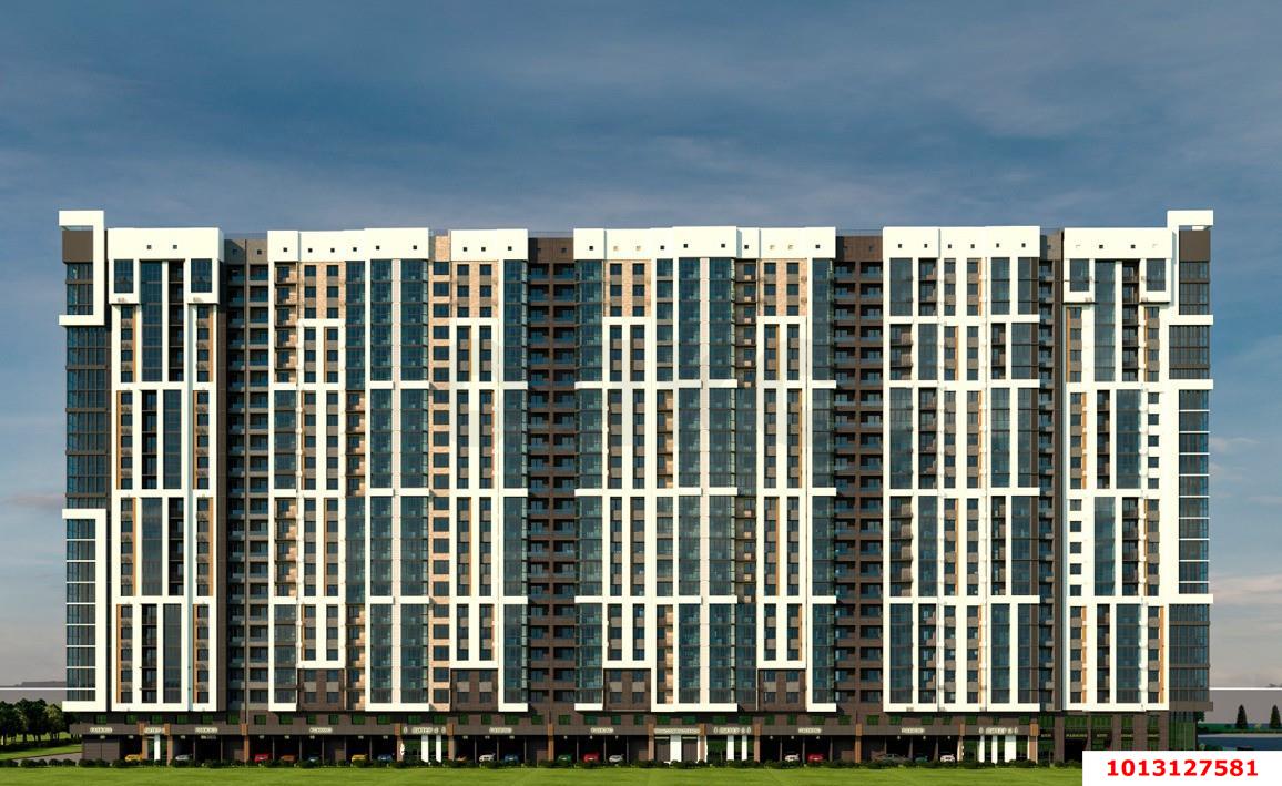 Фото №1: 1-комнатная квартира 43&nbsp;м², 12/25&nbsp;эт. - Краснодар, Карасунский внутригородской округ, Камвольно-суконный Комбинат, мкр. ЖК Урал, ул. Уральская, 87/7