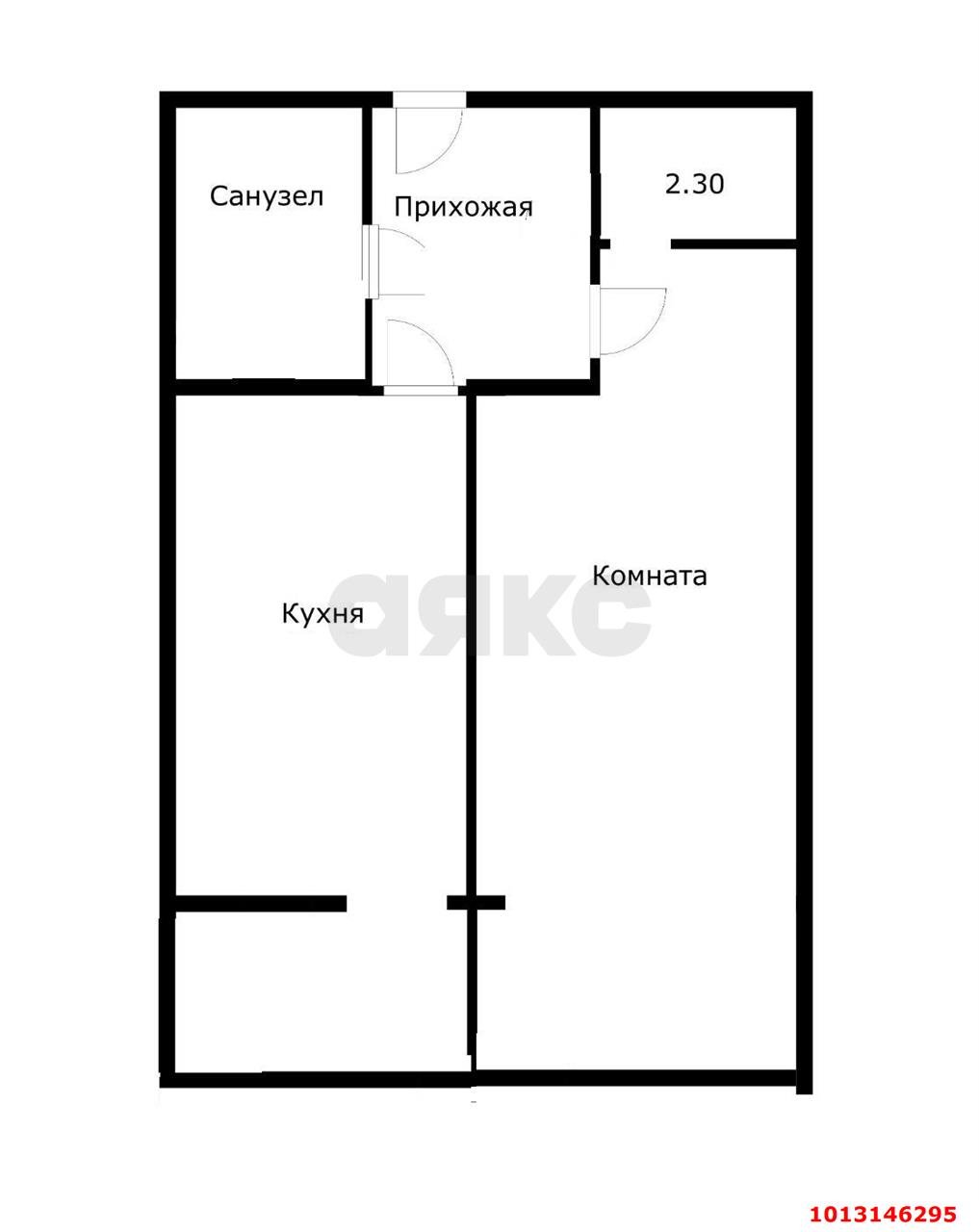 Фото №18: 1-комнатная квартира 41&nbsp;м², 18/22&nbsp;эт. - Краснодар, Центральный внутригородской округ, ЖК Покровский, мкр. Центральный, ул. Фабричная, 10