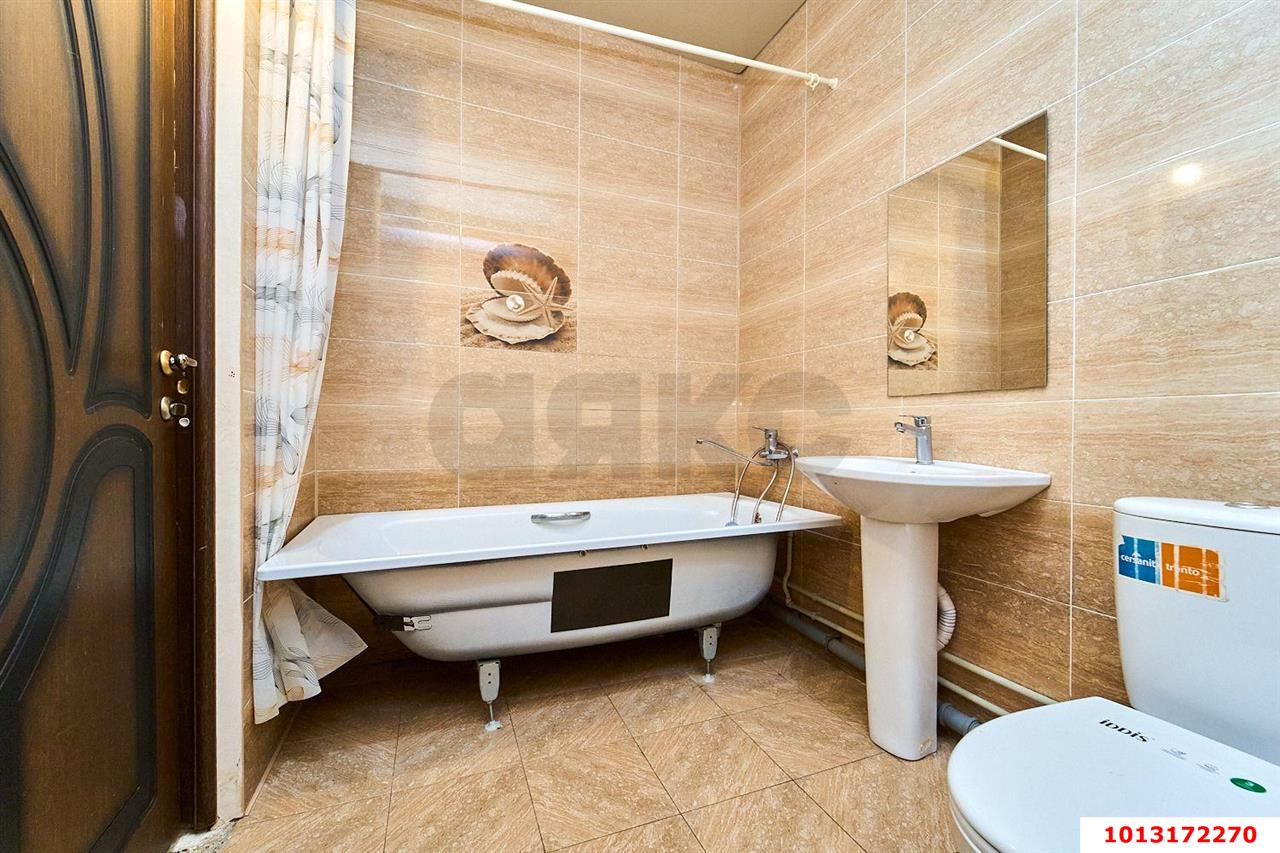 Фото №12: 1-комнатная квартира 48&nbsp;м², 1/16&nbsp;эт. - Краснодар, Прикубанский внутригородской округ, Фестивальный, ЖК Екатеринодар, мкр. Солнечный, ул. Казбекская, 17