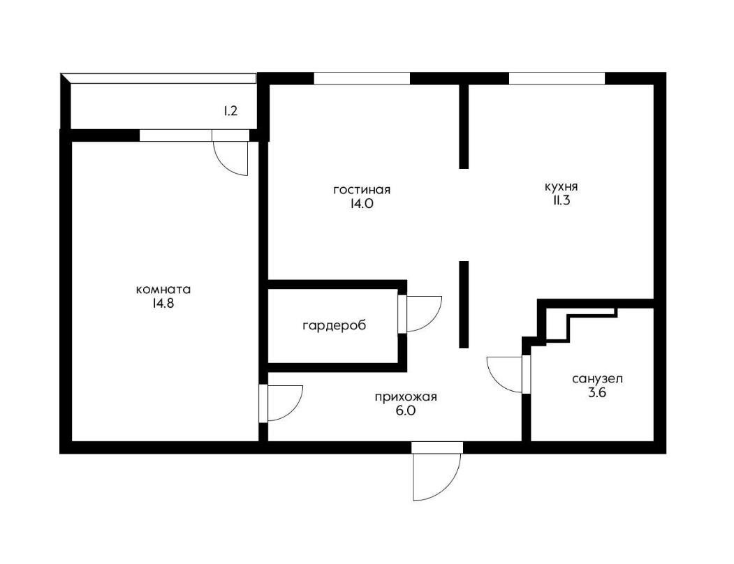 Фото №18: 2-комнатная квартира 50&nbsp;м², 7/8&nbsp;эт. - Краснодар, Карасунский внутригородской округ, ЖК Спортивный Парк, ж/р Новознаменский, ул. Войсковая, 4к9