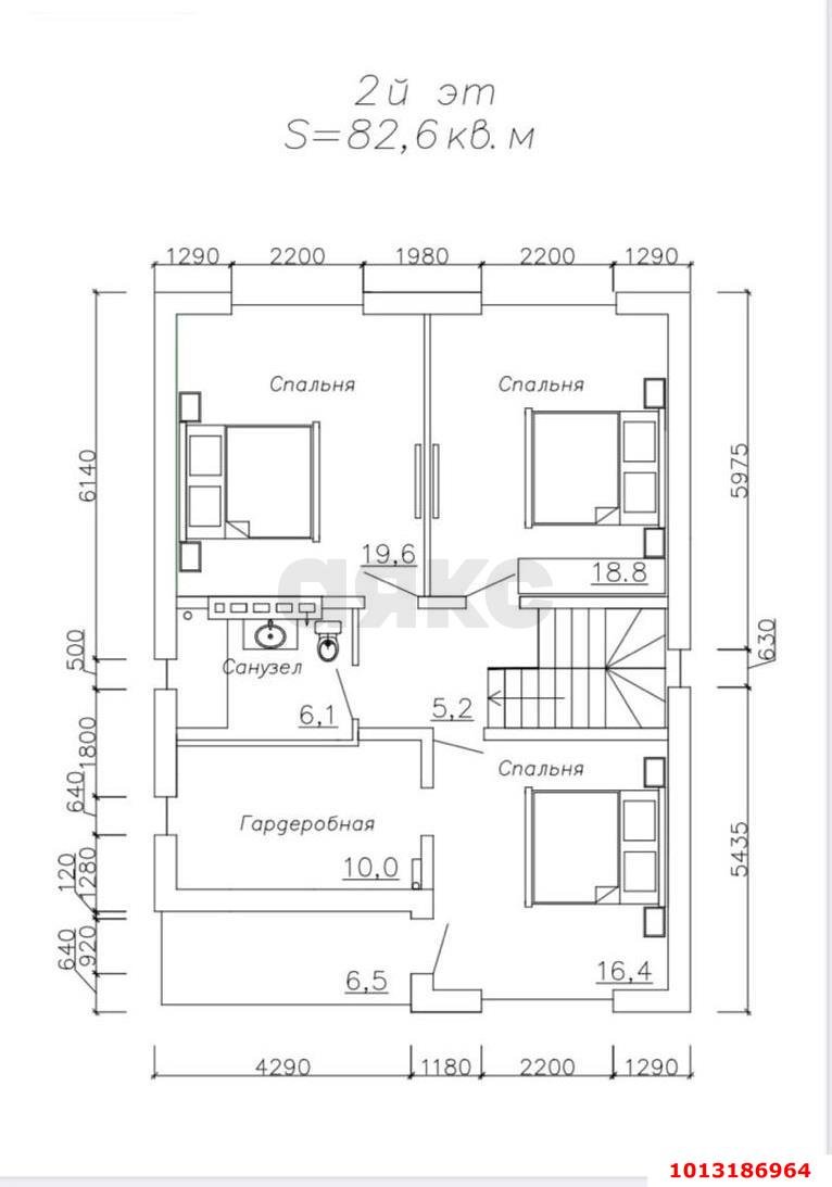 Фото №13: Дом 180&nbsp;м² + 4&nbsp;сот., 2&nbsp;эт. - Краснодар, Прикубанский внутригородской округ, мкр. жилой комплекс Испания, ул. Мадридская, 107/1