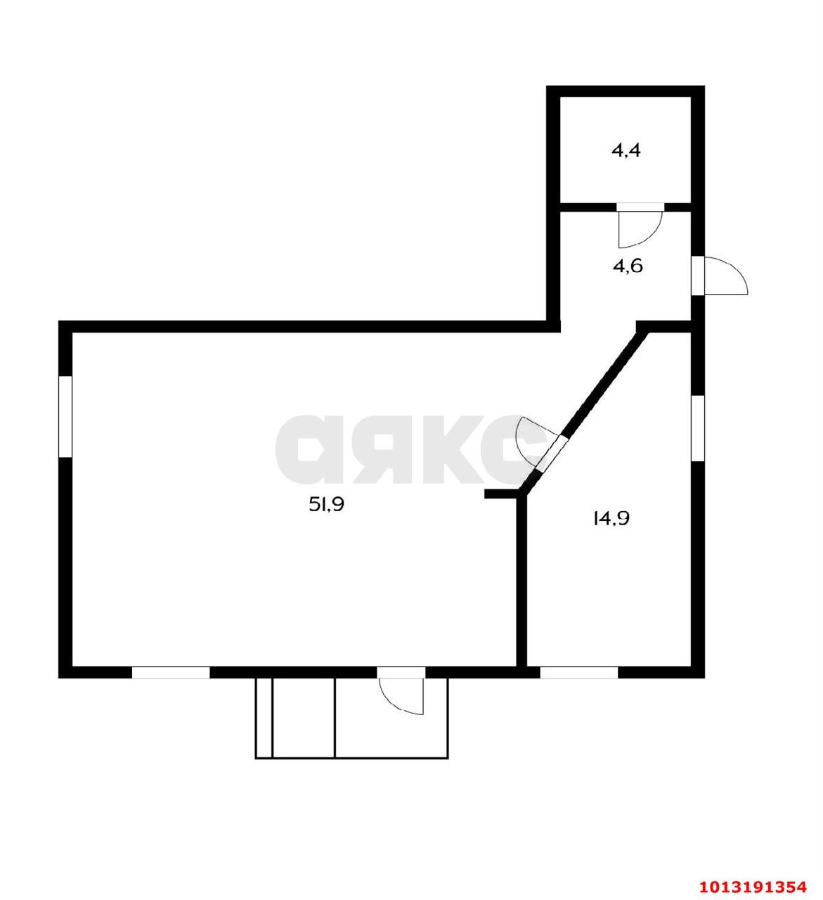 Фото №3: Торговое помещение 75&nbsp;м², 1/4&nbsp;эт. - Краснодар, Карасунский внутригородской округ, ж/м Пашковский, ул. Колхозная, 17