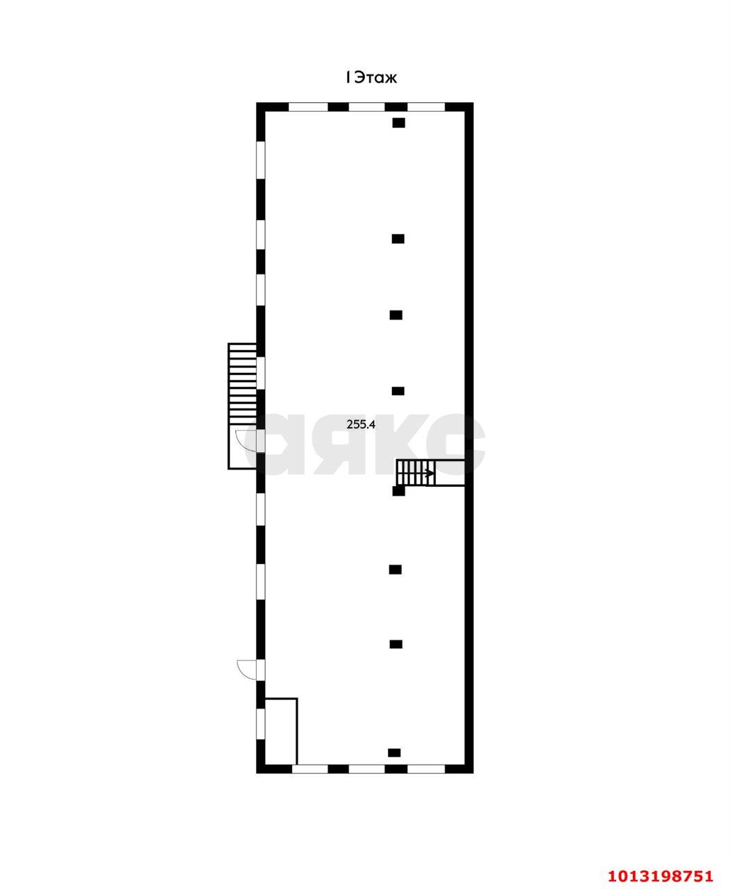 Фото №5: Отдельное здание 752&nbsp;м², 1/2&nbsp;эт. - Краснодар, Центральный внутригородской округ, мкр. 40 лет Победы, ул. Колхозная, 53/1
