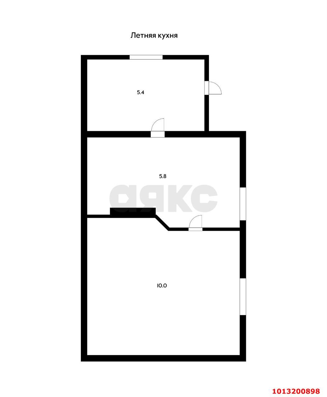 Фото №12: Часть дома 40&nbsp;м² + 2&nbsp;сот., 1&nbsp;эт. - Краснодар, Центральный внутригородской округ, мкр. Дубинка, ул. Линейная, 39