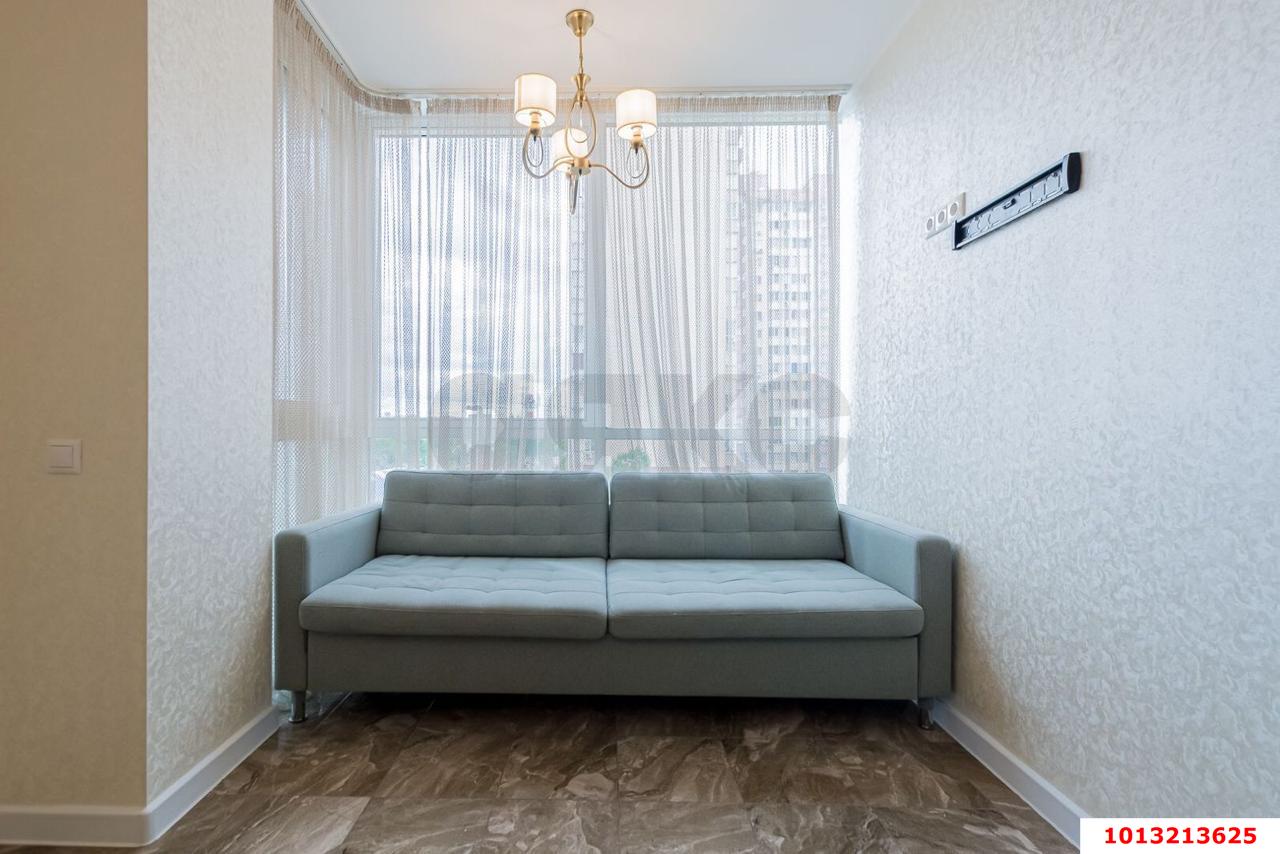 Фото №6: 1-комнатная квартира 50&nbsp;м², 3/25&nbsp;эт. - Краснодар, Прикубанский внутригородской округ, Фестивальный, Отделение № 1 совхоза Солнечный, мкр. ЖК Седьмой Континент, ул. Совхозная, 1к5