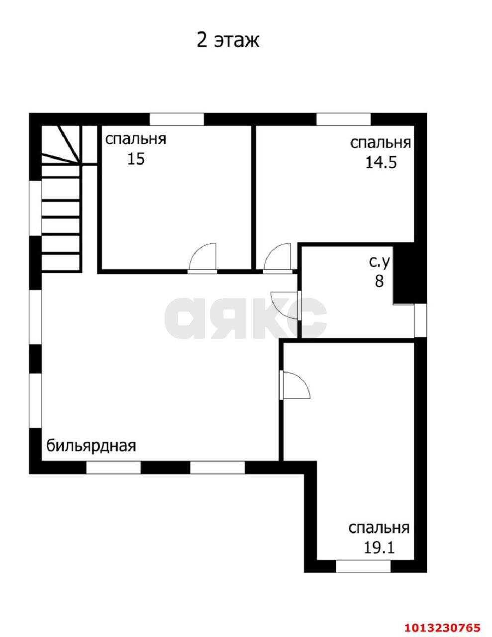 Фото №53: Дом 200&nbsp;м² + 4.13&nbsp;сот., 2&nbsp;эт. - Знаменский, Карасунский внутригородской округ, мкр. СНТ Рассвет, ул. Вишнёвая