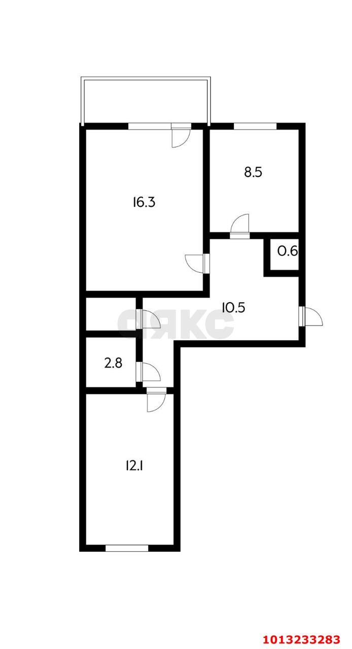 Фото №10: 2-комнатная квартира 51&nbsp;м², 3/3&nbsp;эт. - Энем, ул. Красная, 26