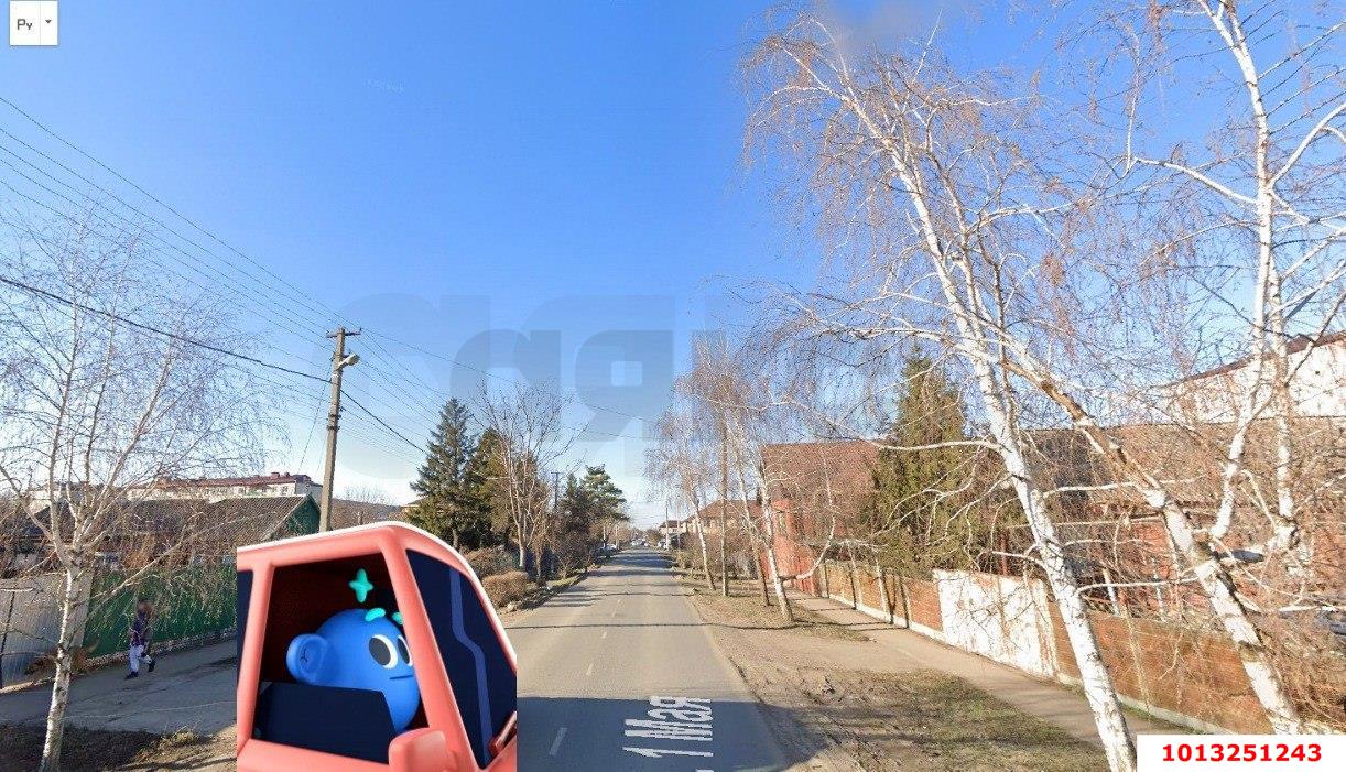 Фото №1: Земельный участок под ИЖС 7.9&nbsp;сот. - Краснодар, Прикубанский внутригородской округ, Калинино, мкр. Завод Радиоизмерительных Приборов, ул. 1 Мая, 556