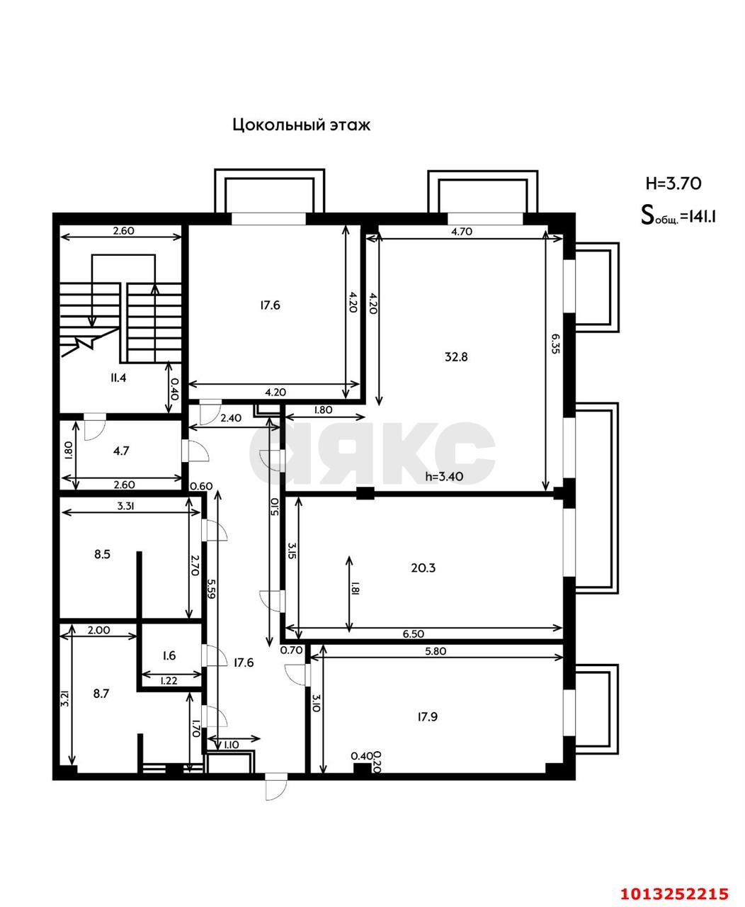 Фото №3: Торговое помещение 421&nbsp;м², 1/2&nbsp;эт. - Краснодар, Прикубанский внутригородской округ, мкр. жилой комплекс Ракурс, ул. имени Героя Ростовского, 8сВ