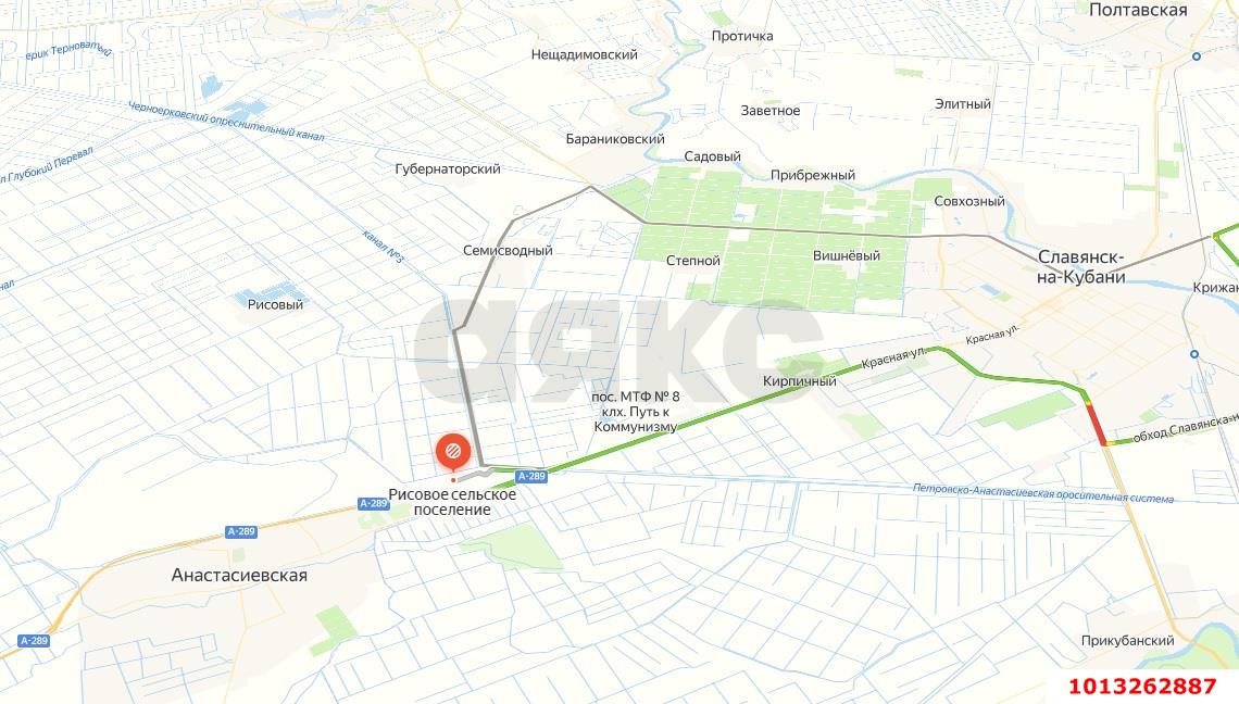 Фото №2: Коммерческая земля 7200&nbsp;сот. - Анастасиевская, Центральный внутригородской округ, мкр. Центральный, пер. Степной, 2
