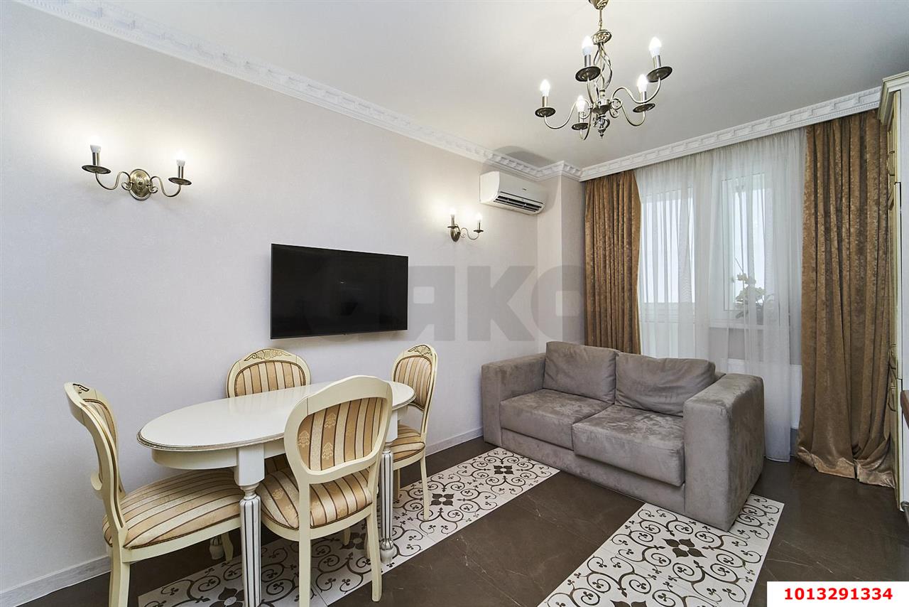 Фото №4: 1-комнатная квартира 65&nbsp;м², 4/24&nbsp;эт. - Краснодар, Кожзавод, ЖК Европейский, мкр. Западный внутригородской округ, ул. Кожевенная, 26