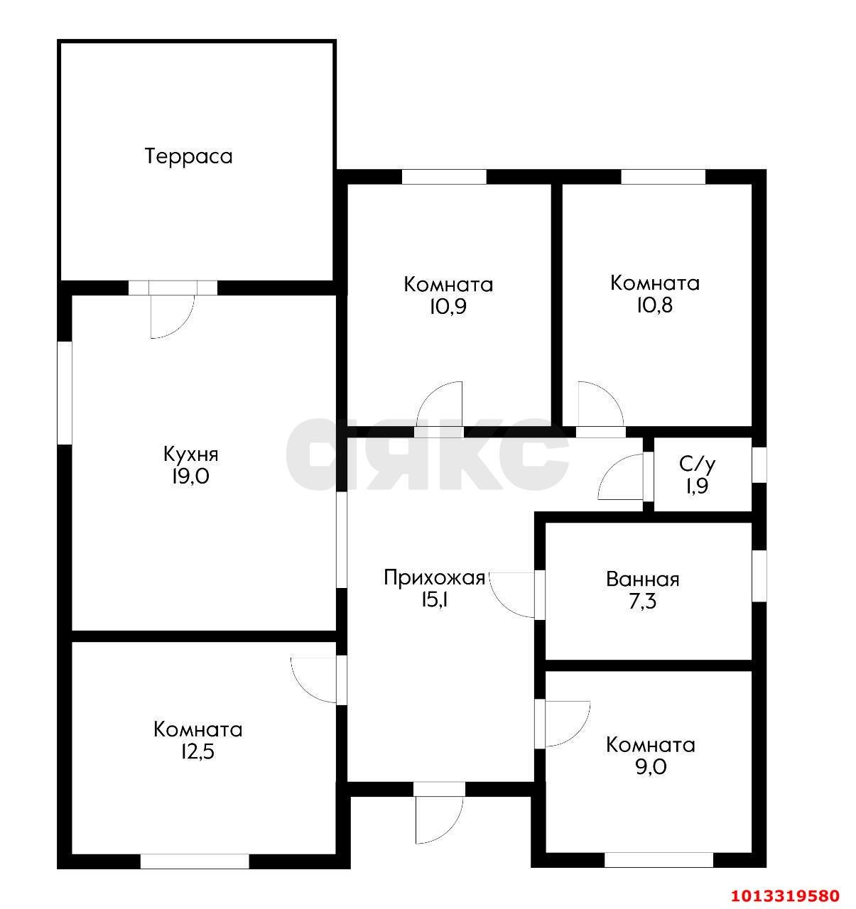 Фото №2: Дом 91&nbsp;м² + 6.2&nbsp;сот., 1&nbsp;эт. - Елизаветинская, Прикубанский внутригородской округ, ст Башмачок, ул. Клубничная, 90