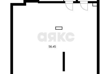 Фото №1: Торговое помещение 64 м², 1/16 эт. - Краснодар, мкр. Светлоград, ул. Красных Партизан, 1/3к1