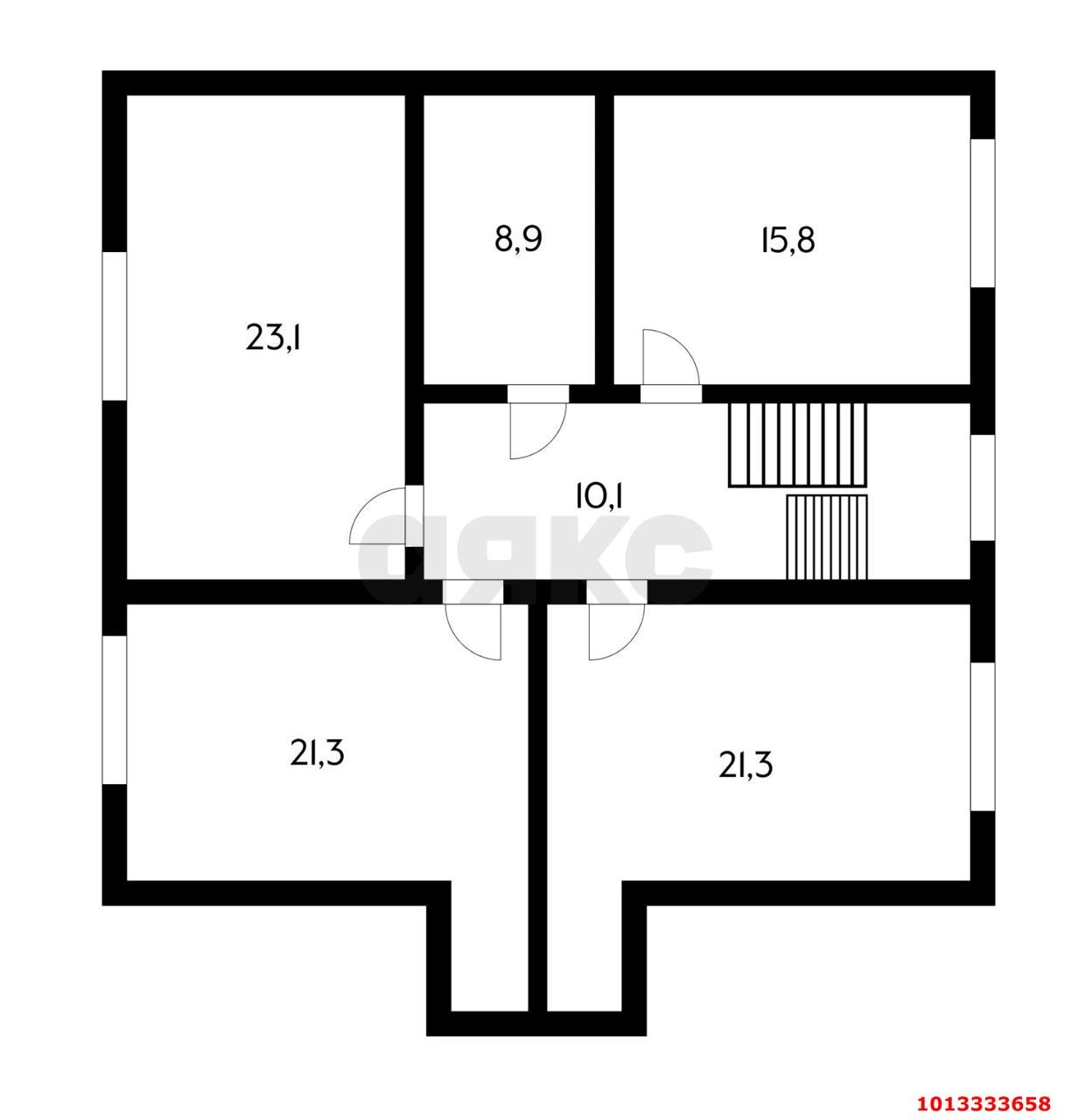 Фото №2: Дом 202&nbsp;м² + 4.84&nbsp;сот., 2&nbsp;эт. - Краснодар, Прикубанский внутригородской округ, Калинино, мкр. Завод Радиоизмерительных Приборов, ул. Аральская, 22