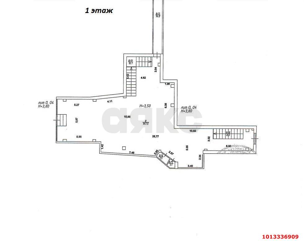 Фото №2: Торговое помещение 471&nbsp;м², 2/2&nbsp;эт. - Краснодар, Центральный внутригородской округ, мкр. Центральный, ул. Карасунская, 86
