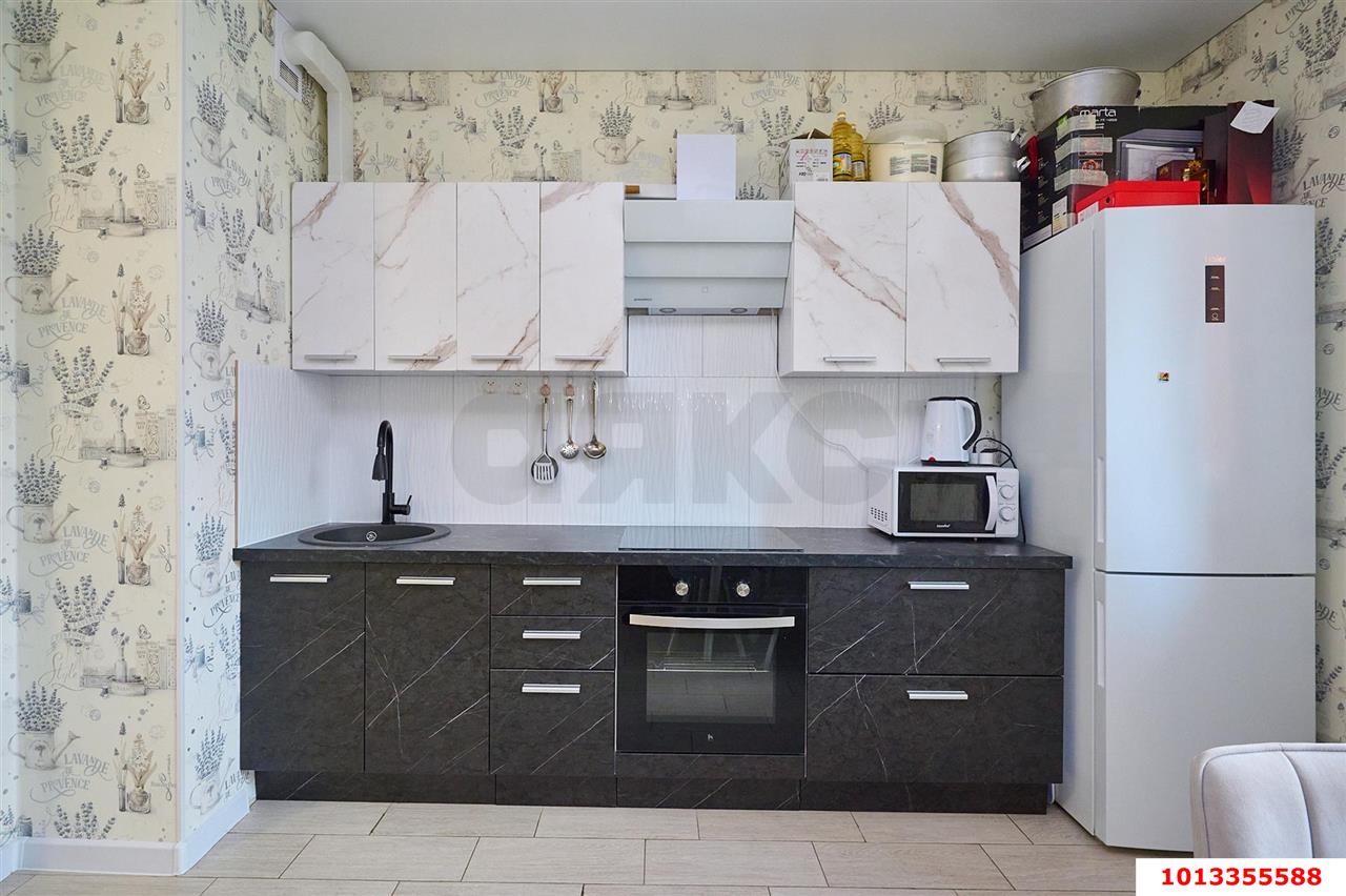 Фото №5: 2-комнатная квартира 60&nbsp;м², 4/16&nbsp;эт. - Краснодар, Прикубанский внутригородской округ, мкр. жилой комплекс Самолёт-3, ул. Константина Гондаря, 91