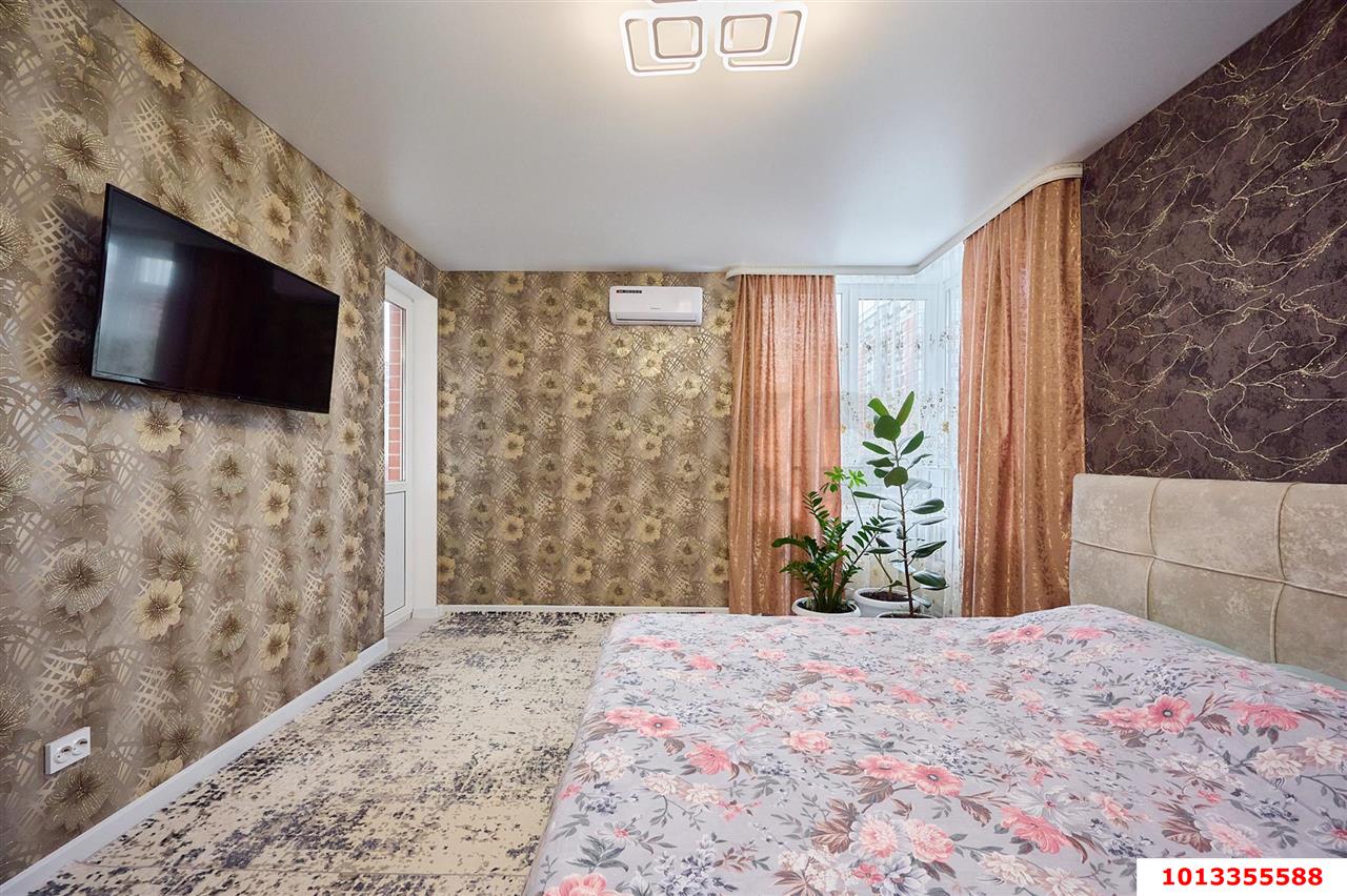 Фото №3: 2-комнатная квартира 60&nbsp;м², 4/16&nbsp;эт. - Краснодар, Прикубанский внутригородской округ, мкр. жилой комплекс Самолёт-3, ул. Константина Гондаря, 91