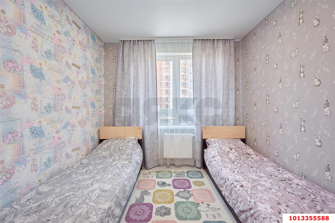 Фото №4: 2-комнатная квартира 60&nbsp;м², 4/16&nbsp;эт. - Краснодар, Прикубанский внутригородской округ, мкр. жилой комплекс Самолёт-3, ул. Константина Гондаря, 91