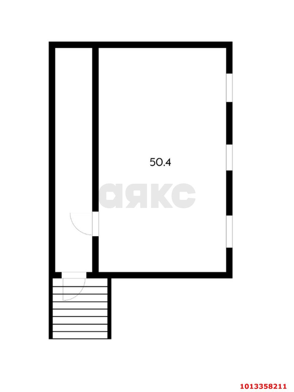 Фото №9: Офисное помещение 50&nbsp;м², 7&nbsp;эт. - Российский, мкр. Прикубанский внутригородской округ, ул. имени В.М. Комарова, 58