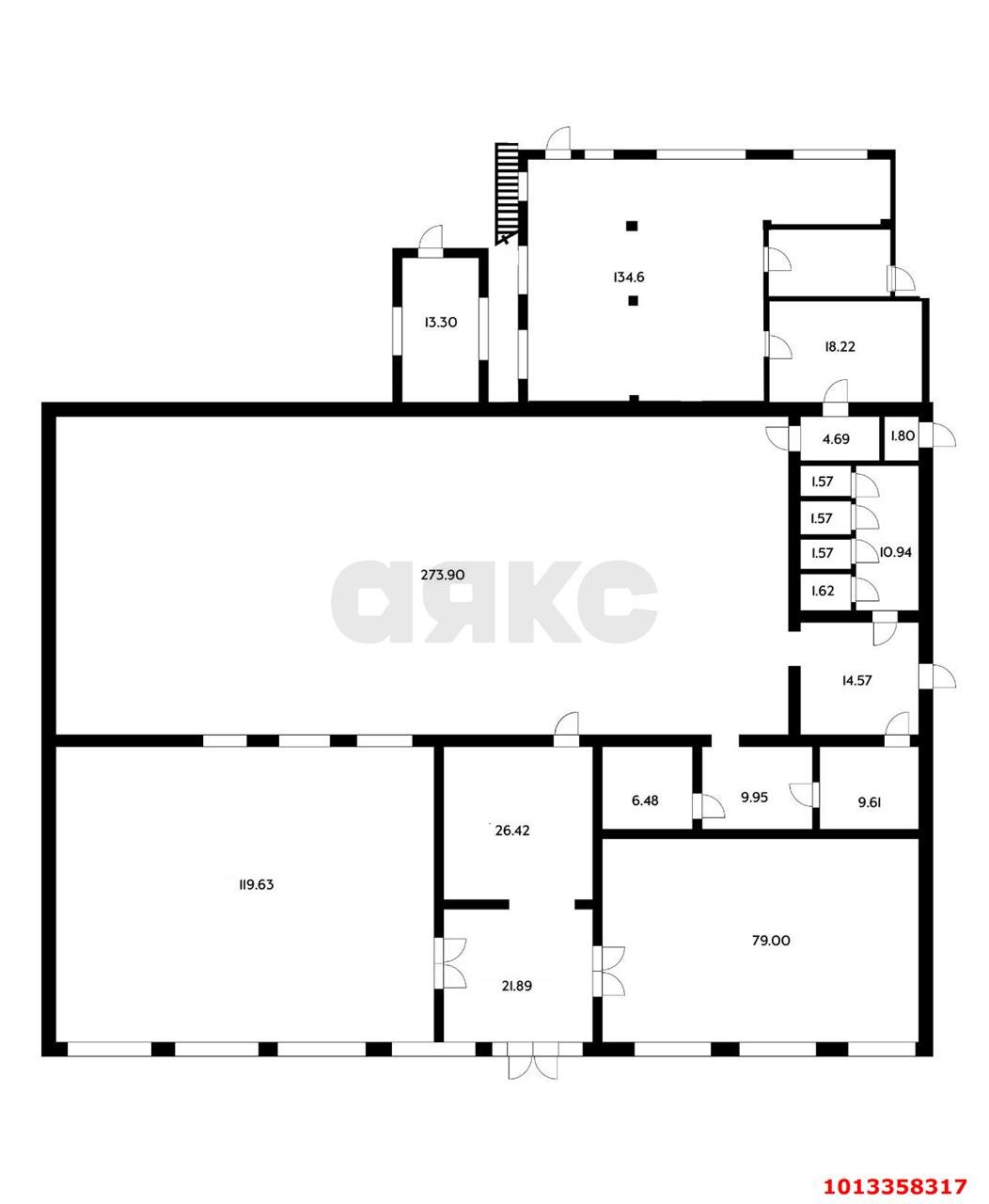 Фото №7: Торговое помещение 776&nbsp;м², 1/2&nbsp;эт. - Краснодар, Карасунский внутригородской округ, ж/м Пашковский, ул. Крупской, 8/1