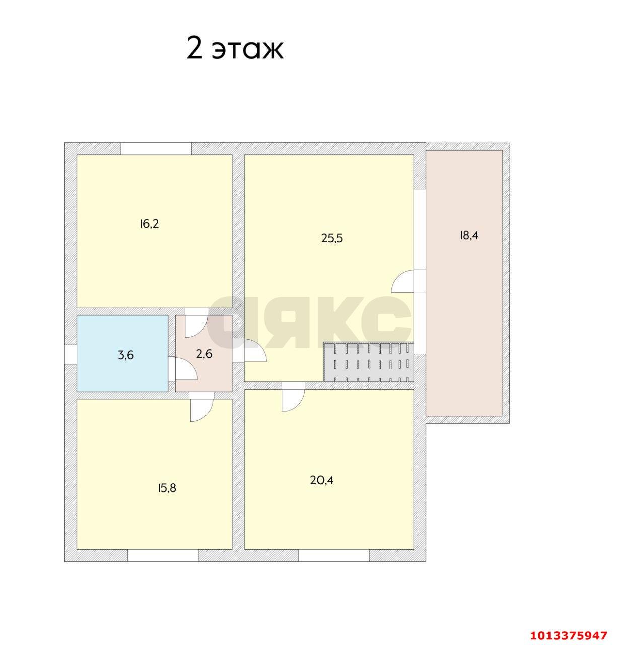 Фото №18: Дом 230&nbsp;м² + 4&nbsp;сот., 2&nbsp;эт. - Краснодар, Калинино, имени Петра Метальникова, мкр. Прикубанский внутригородской округ, ул. Ивана Кожедуба, 24