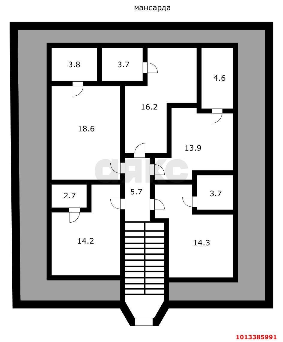 Фото №6: Дом 956&nbsp;м² + 4.53&nbsp;сот., 4&nbsp;эт. - Краснодар, Сельскохозяйственный Институт, мкр. Западный внутригородской округ, ул. Курская, 19