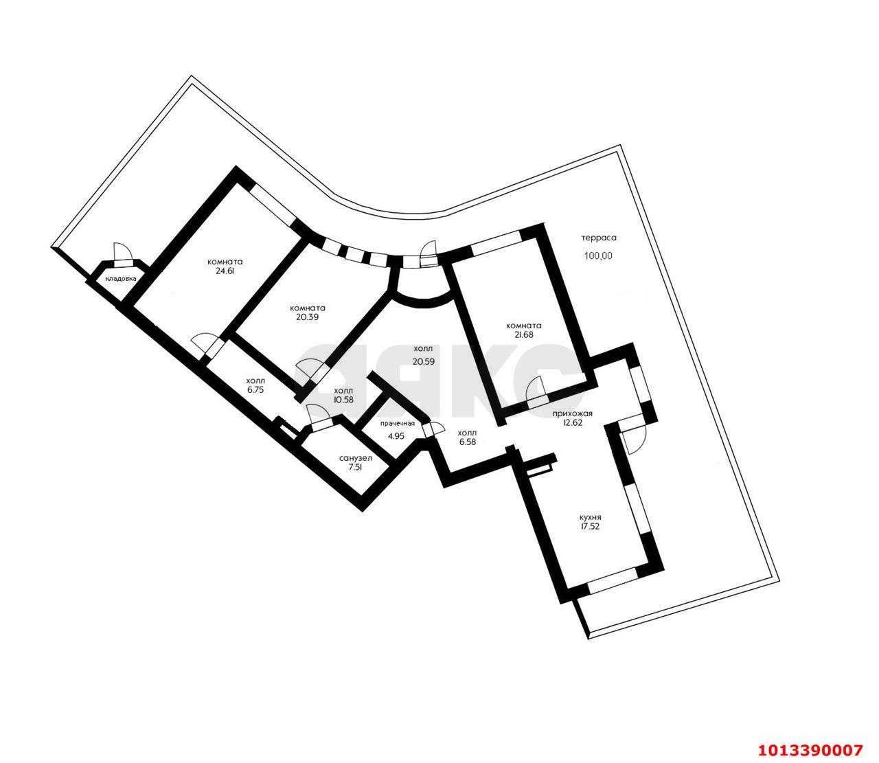 Фото №16: Пентхаус 256&nbsp;м², 24/24&nbsp;эт. - Краснодар, Западный внутригородской округ, мкр. Центральный, ул. Кубанская набережная, 31/1