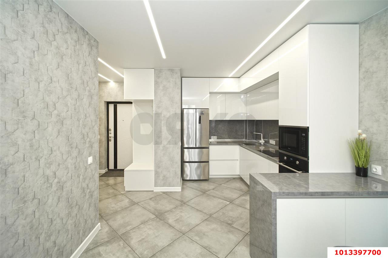 Фото №4: 1-комнатная квартира 43&nbsp;м², 23/23&nbsp;эт. - Краснодар, Прикубанский внутригородской округ, мкр. жилой комплекс Отражение, ул. Конгрессная, 41
