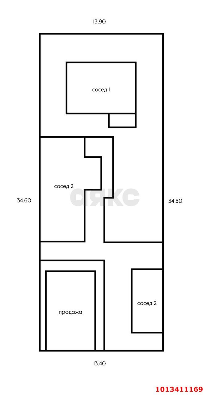 Фото №6: Дом 38&nbsp;м² + 1&nbsp;сот., 1&nbsp;эт. - Краснодар, Западный внутригородской округ, мкр. Центральный, ул. Чкалова, 154