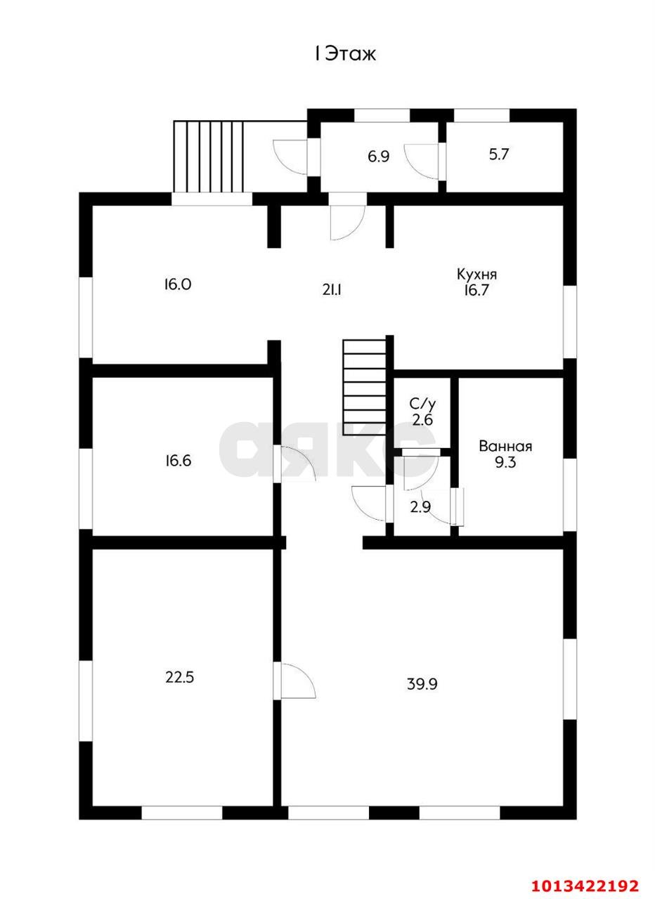 Фото №13: Отдельное здание 283&nbsp;м², 2/2&nbsp;эт. - Краснодар, Западный внутригородской округ, мкр. Сельскохозяйственный Институт, ул. Северная, 43