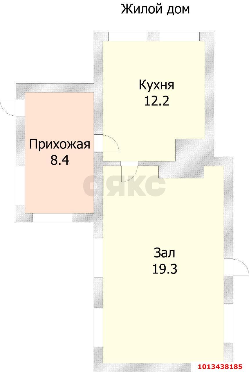 Фото №1: Дом 39&nbsp;м² + 10.12&nbsp;сот., 1&nbsp;эт. - Воронежская, ул. Пионерская, 38