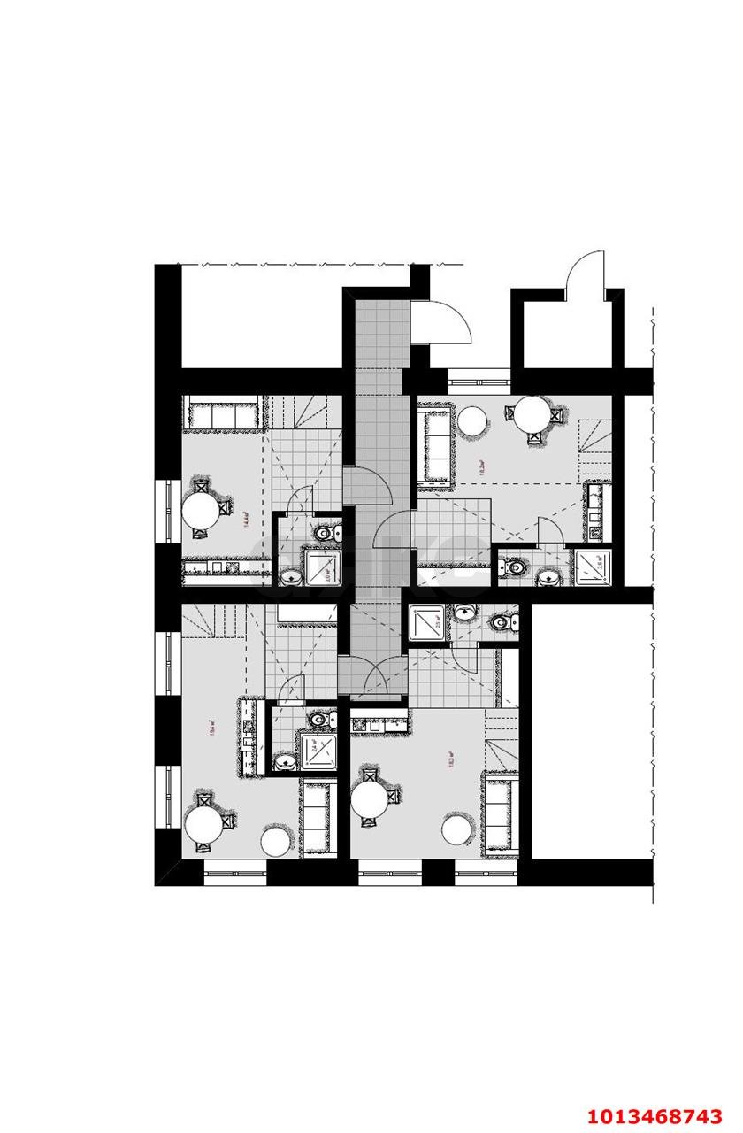 Фото №19: 4-комнатная квартира 94&nbsp;м², 1/1&nbsp;эт. - Краснодар, Западный внутригородской округ, мкр. Центральный, ул. Гоголя, 33